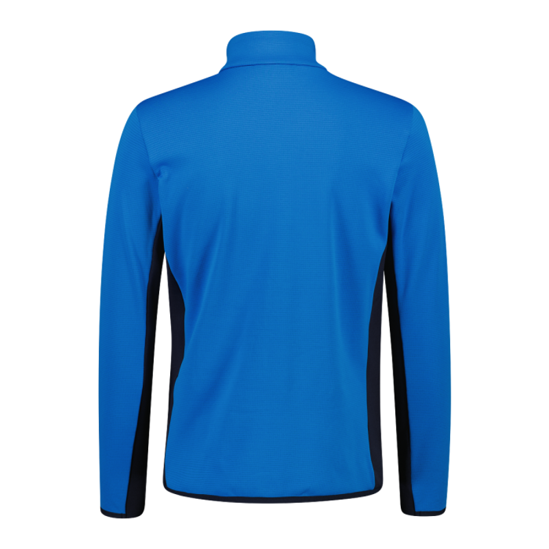 CMP Technical Grid Fleece in Royal Blue-1