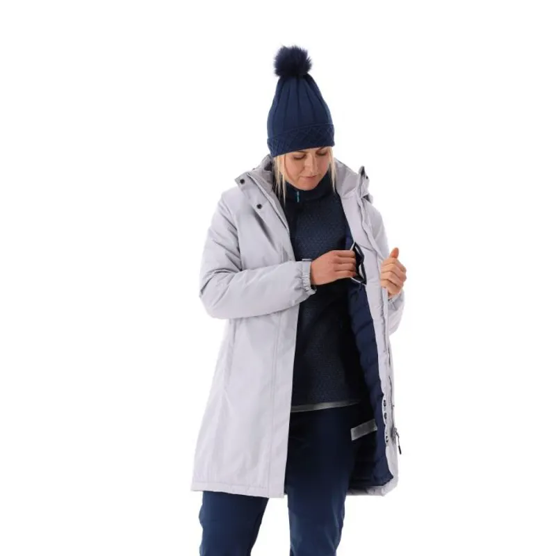 CMP Womens Waterproof Insulated Parka in Blue Ink Navy-3