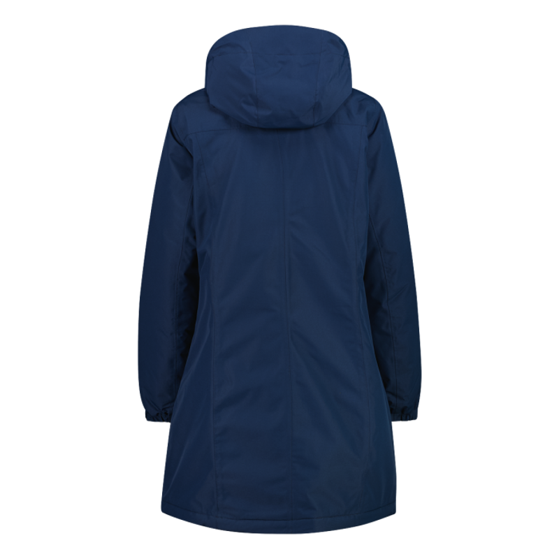 CMP Womens Waterproof Insulated Parka in Blue Ink Navy-1