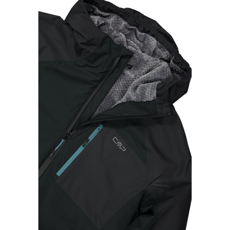 CMP Highloft Waterproof Insulated Jacket in Nero Antracite-5