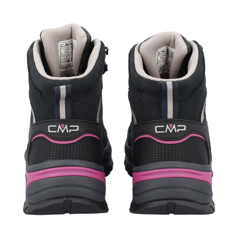 CMP Women's Rigel 2.0 Mid Waterproof Boot in Deep Piombo/Amaranto-3