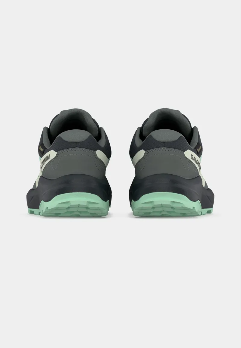 SALOMON Women's Outscape Gore-Tex Waterproof shoes in Asphalt/Clearly Aqua/ Lichen-3