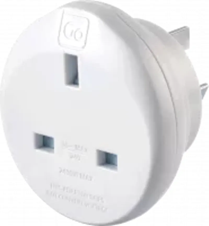 GO TRAVEL UK to Australia / China Travel Adaptor-1