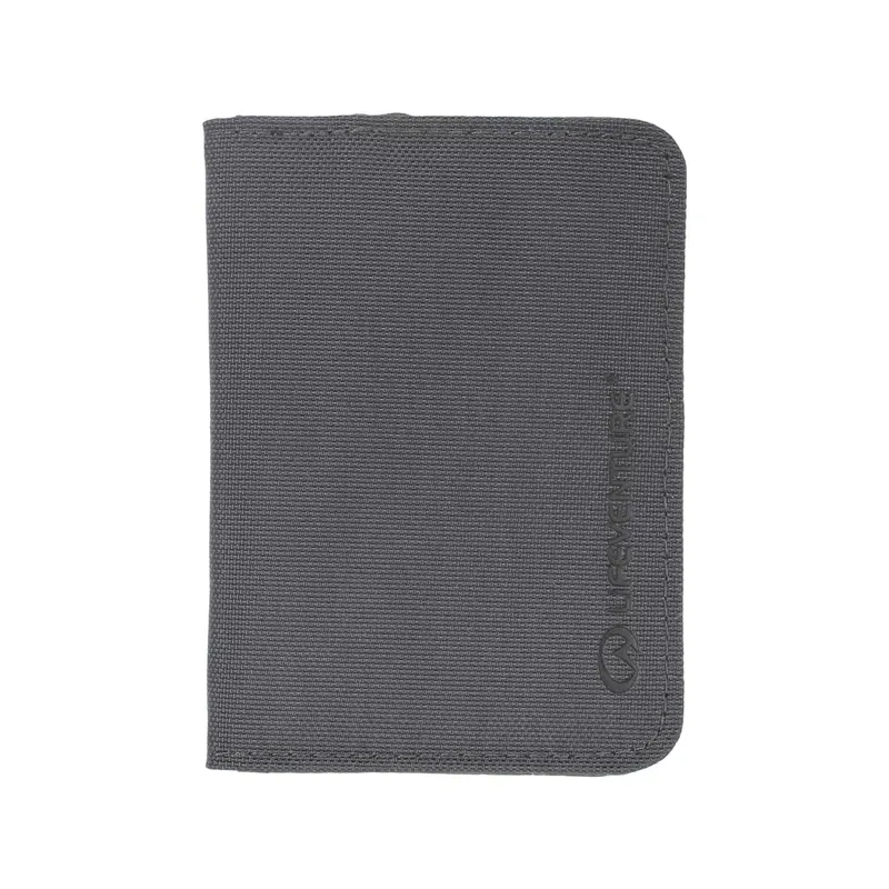 Lifeventure RFID Card Wallet Grey