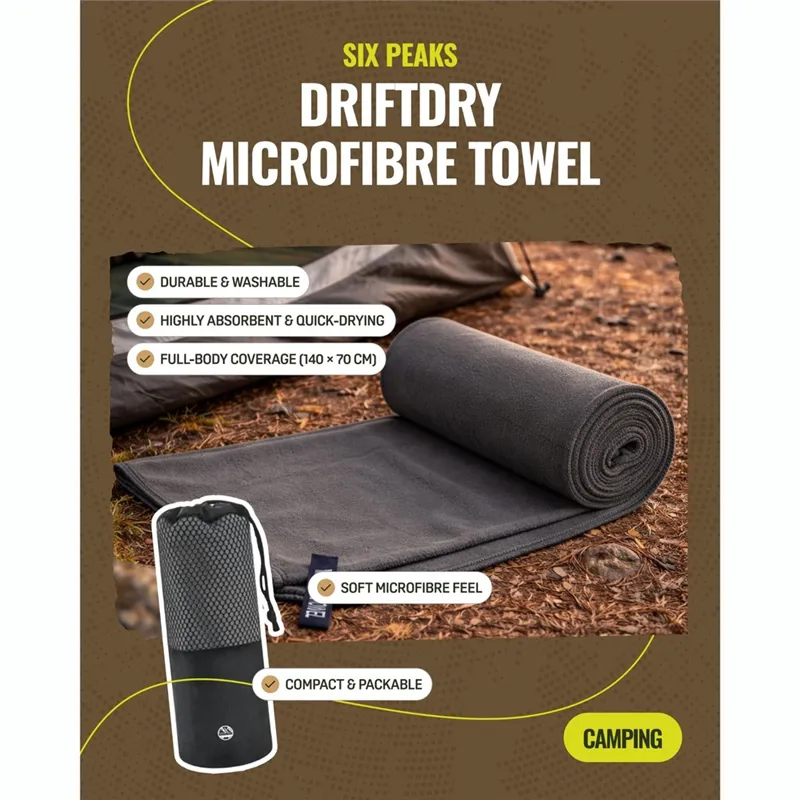 SIX PEAKS DriftDry microfibre towel-1