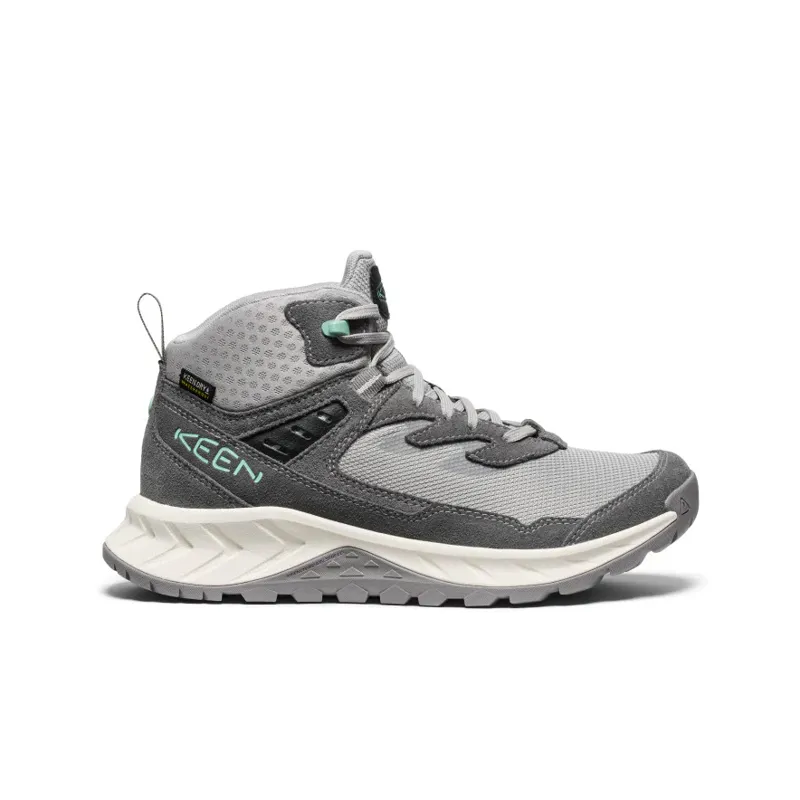 KEEN Women's Hightrail Mid Waterproof Boot in Alloy/Lichen