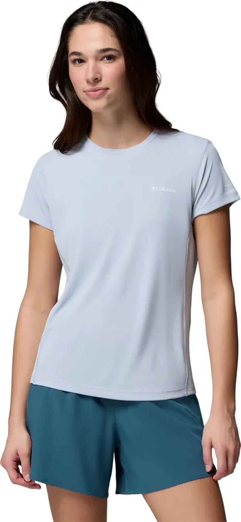 COLUMBIA Women's Zero Rules Technical T-Shirt in Cirrus Grey