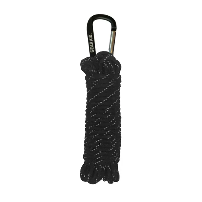 Gear Aid 550 Paracord 9M - Black Reflective