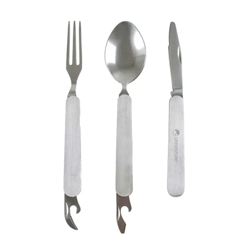 LIFESYSTEMS Folding Knife Fork Spoon Set-2