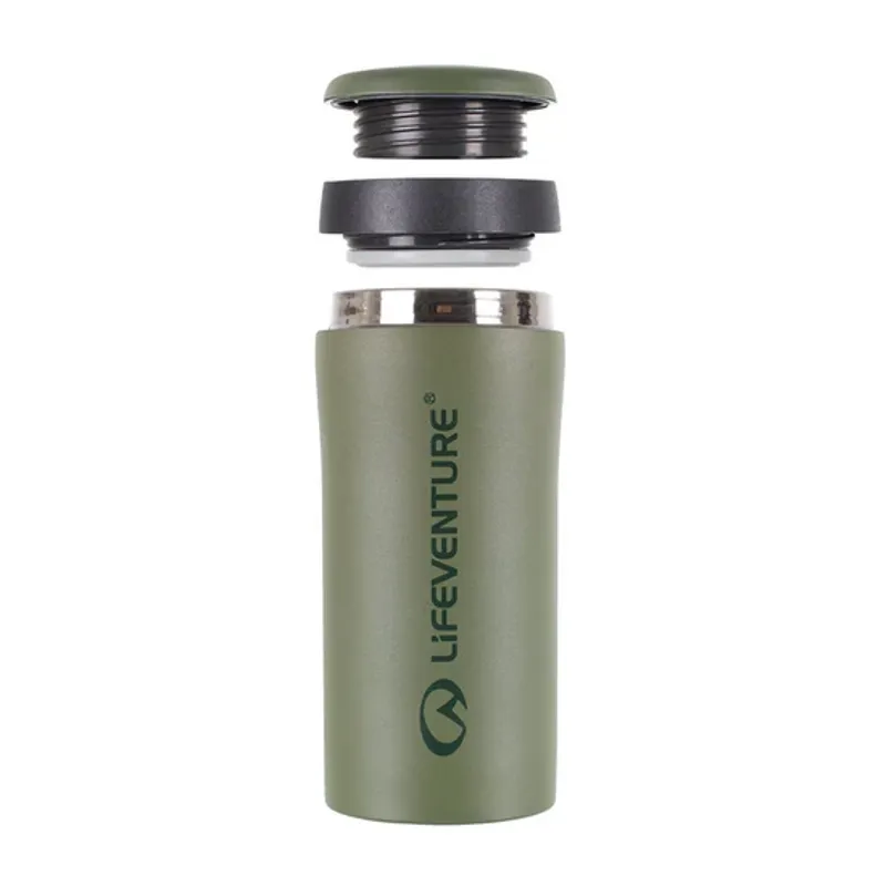 LIFEVENTURE Thermal Mug in Khaki-1