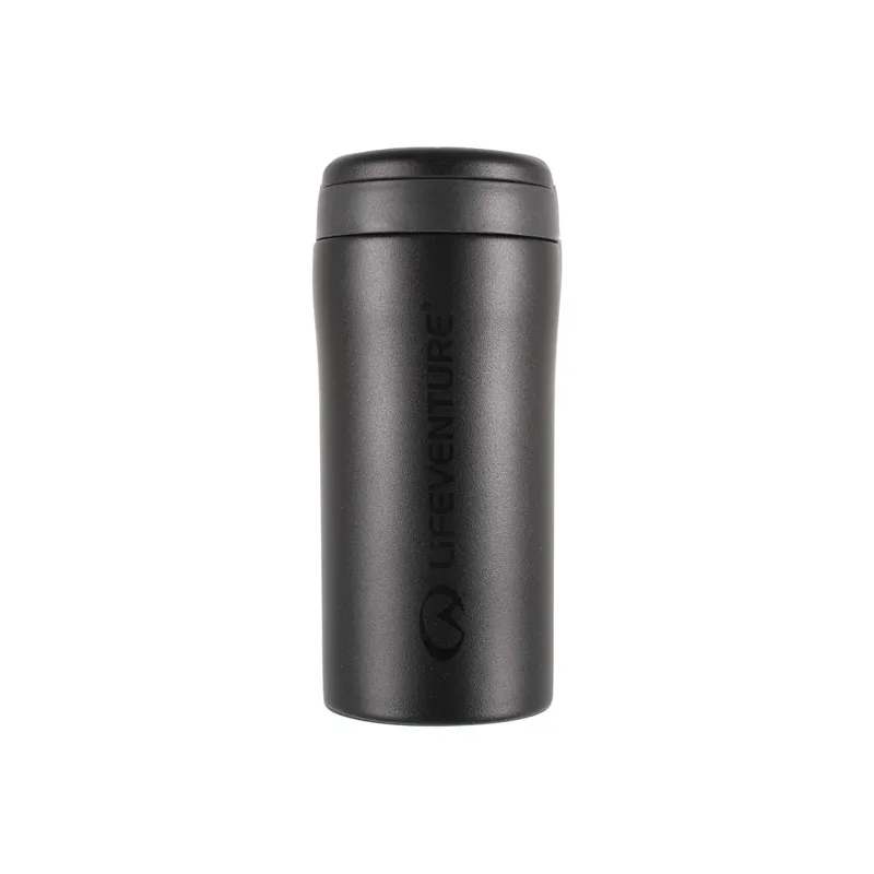 LIFEVENTURE Thermal Mug in Matt Black