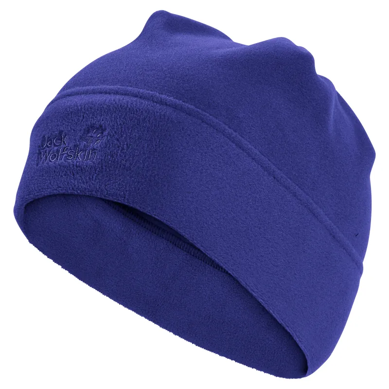 JACK WOLFSKIN Real Stuff Fleece Beanie in Glow Ink-2