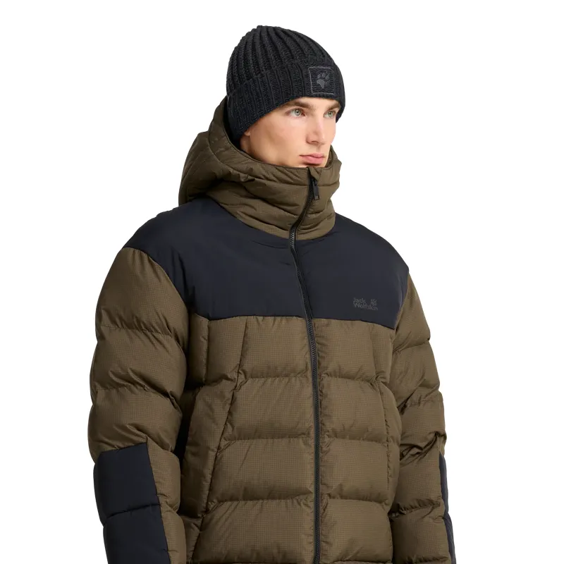 JACK WOLFSKIN Badge Paw Beanie in Black
