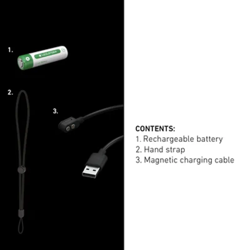 LED LENSER P7 Core Rechargeable and P3 Core torch Set-4