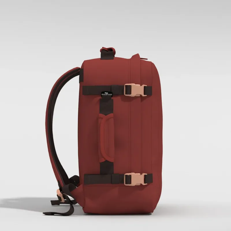 CABIN ZERO Classic 44 Litre Cabin Backpack in Sangria Red-2