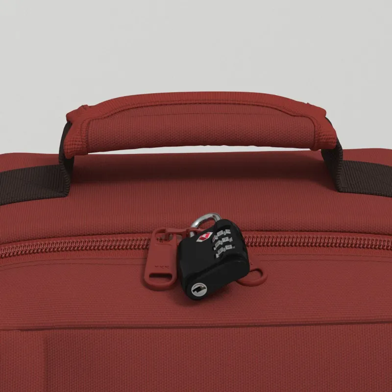 CABIN ZERO Classic 44 Litre Cabin Backpack in Sangria Red-3