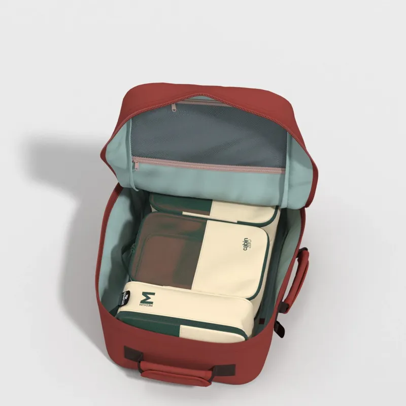 CABIN ZERO Classic 44 Litre Cabin Backpack in Sangria Red-5