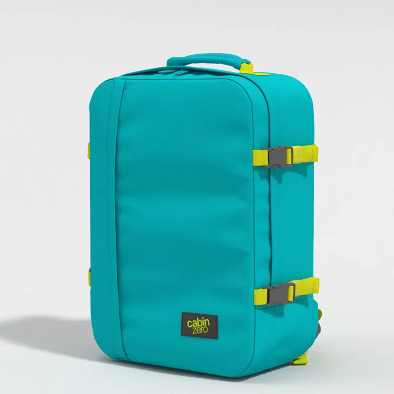 CABIN ZERO Classic 44 Litre Cabin Backpack in Aqua Lagoon-1