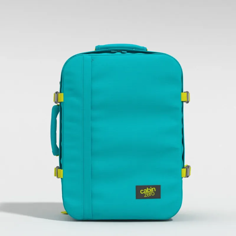 CABIN ZERO Classic 44 Litre Cabin Backpack in Aqua Lagoon