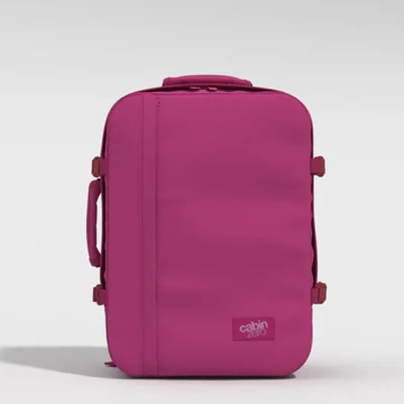 CABIN ZERO Classic 44 Litre Cabin Backpack in Lovestruck Pink