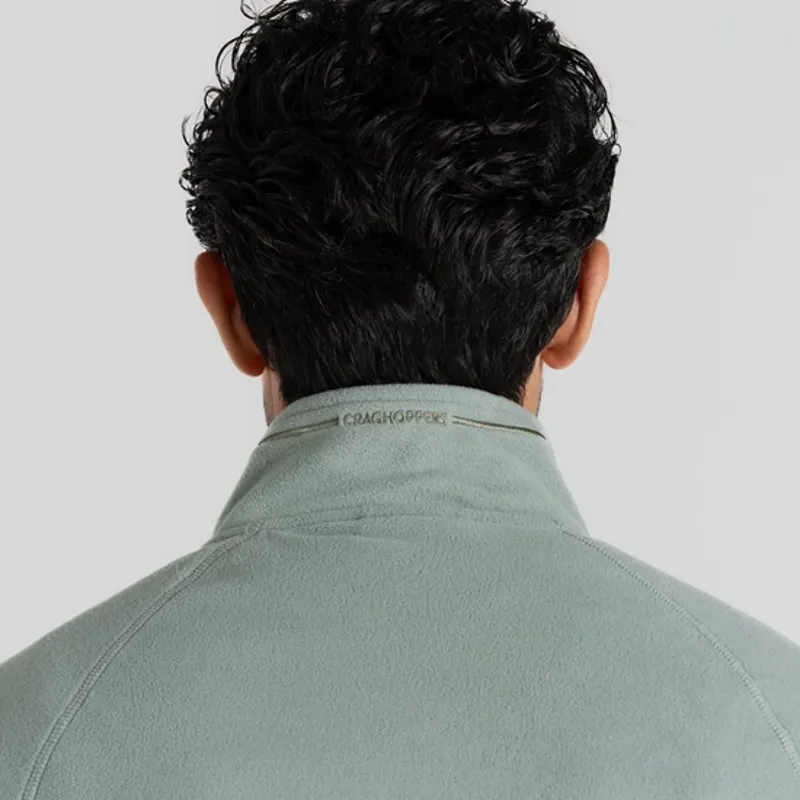 CRAGHOPPERS Corey IV Half Zip Micro Fleece in Soft Sage-3