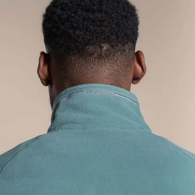 CRAGHOPPERS Corey VI Half Zip Microfleece in Green Ridge-4