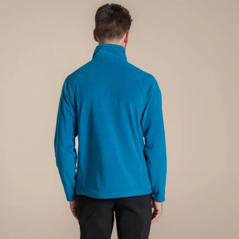 CRAGHOPPERS Corey VI Half Zip Microfleece in River Blue-3