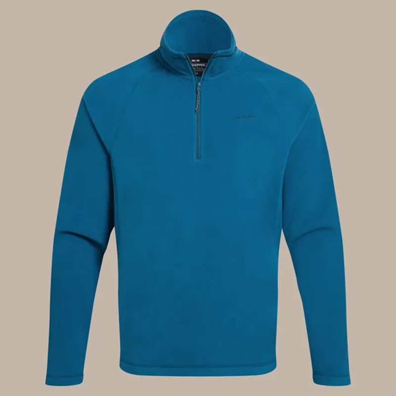 CRAGHOPPERS Corey VI Half Zip Microfleece in River Blue-1