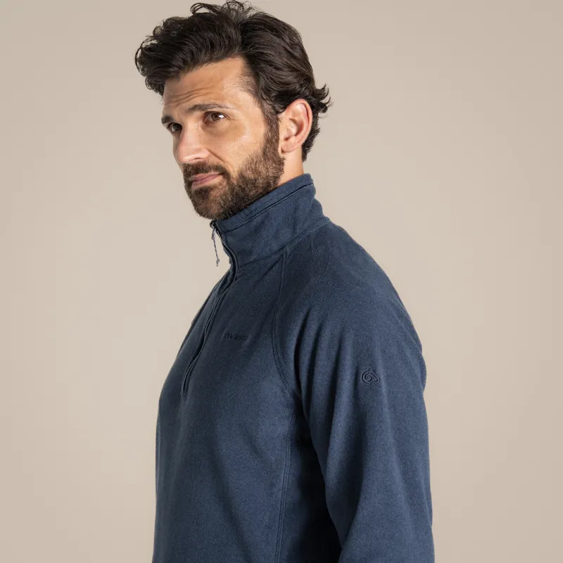 CRAGHOPPERS Corey IV Half Zip Fleece in Blue Navy-2