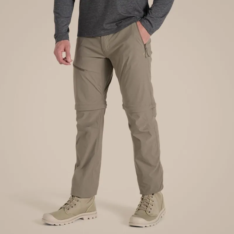 CRAGHOPPERS NosiLife Pro Convertible Pants in Pebble