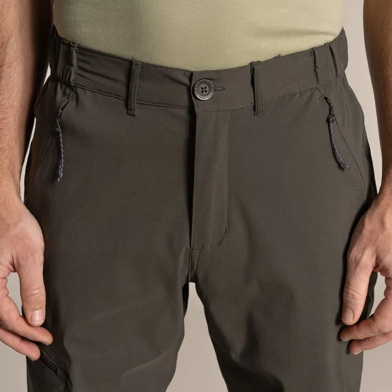 CRAGHOPPERS Kiwi Pro Stretch III Trousers in Dark Khaki-4