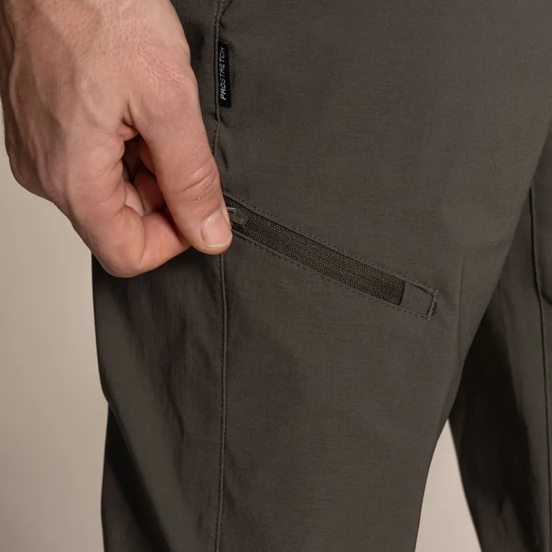 CRAGHOPPERS Kiwi Pro Stretch III Trousers in Dark Khaki-6