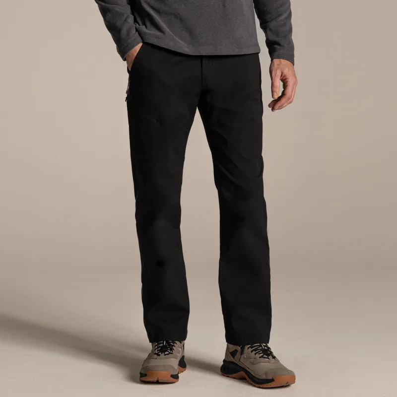 CRAGHOPPERS Kiwi Pro Stretch III Trousers in Black