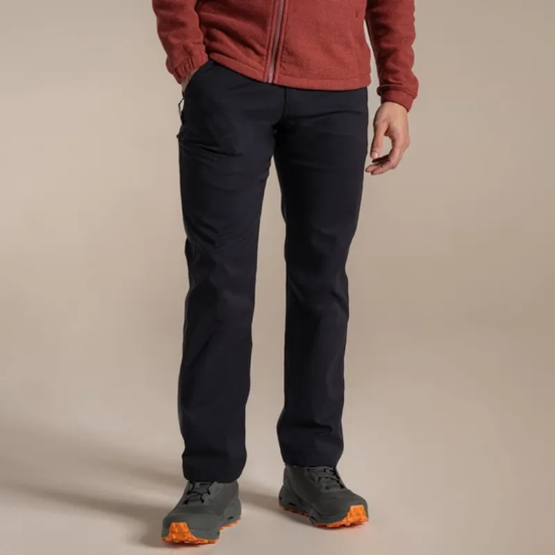 CRAGHOPPERS Kiwi Pro Themal Fleece Lined Trousers in Black
