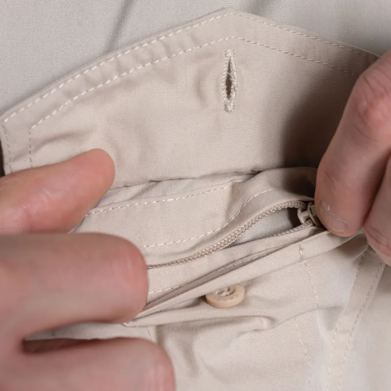 CRAGHOPPERS Kiwi Long Sleeve Trekking Shirt in Oatmeal-4