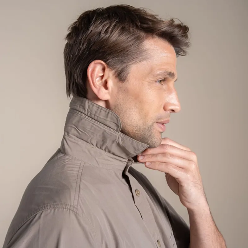 CRAGHOPPERS Kiwi Short Sleeve Shirt in Pebble-4