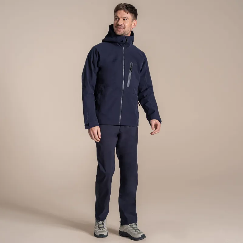 CRAGHOPPERS Ari 3 Layer Waterproof Jacket in Dark Navy-8