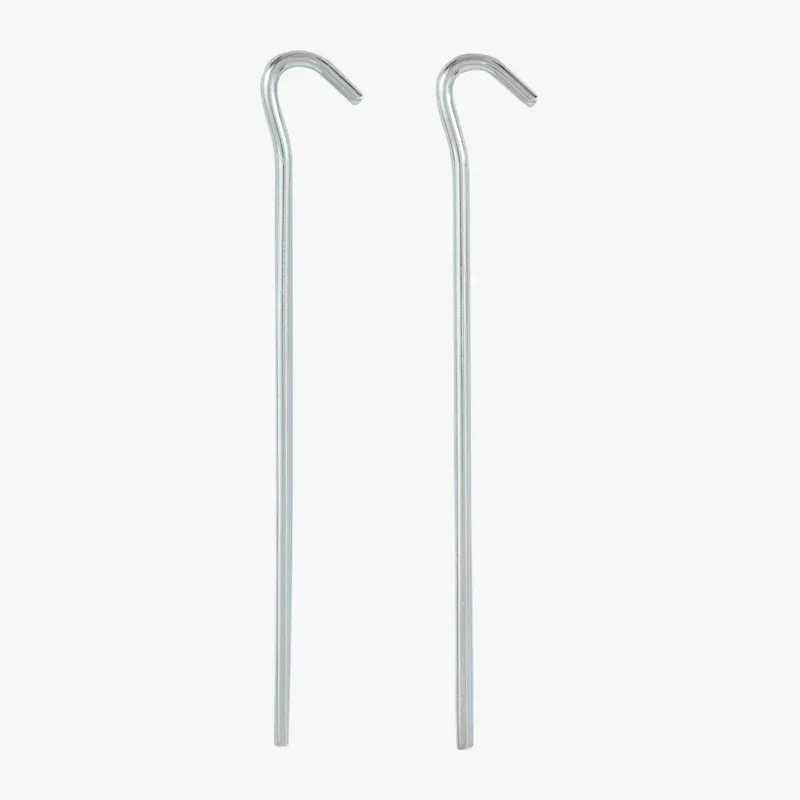 HIGHLANDER 18cm Steel Tent Pegs pack of 10