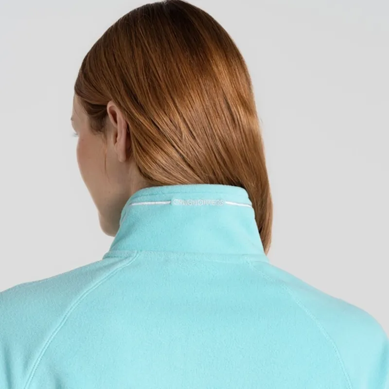 CRAGHOPPERS Women's Miska Micro Fleece in Aqua Sky-3