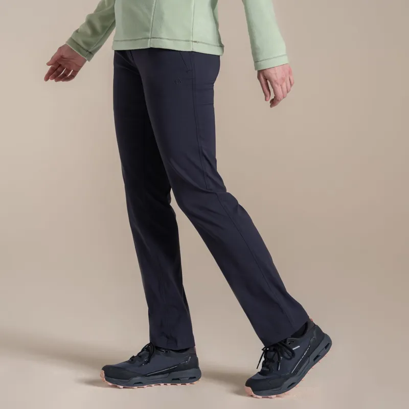 CRAGHOPPERS Women's Kiwi Pro Stretch Trousers in Dark Navy