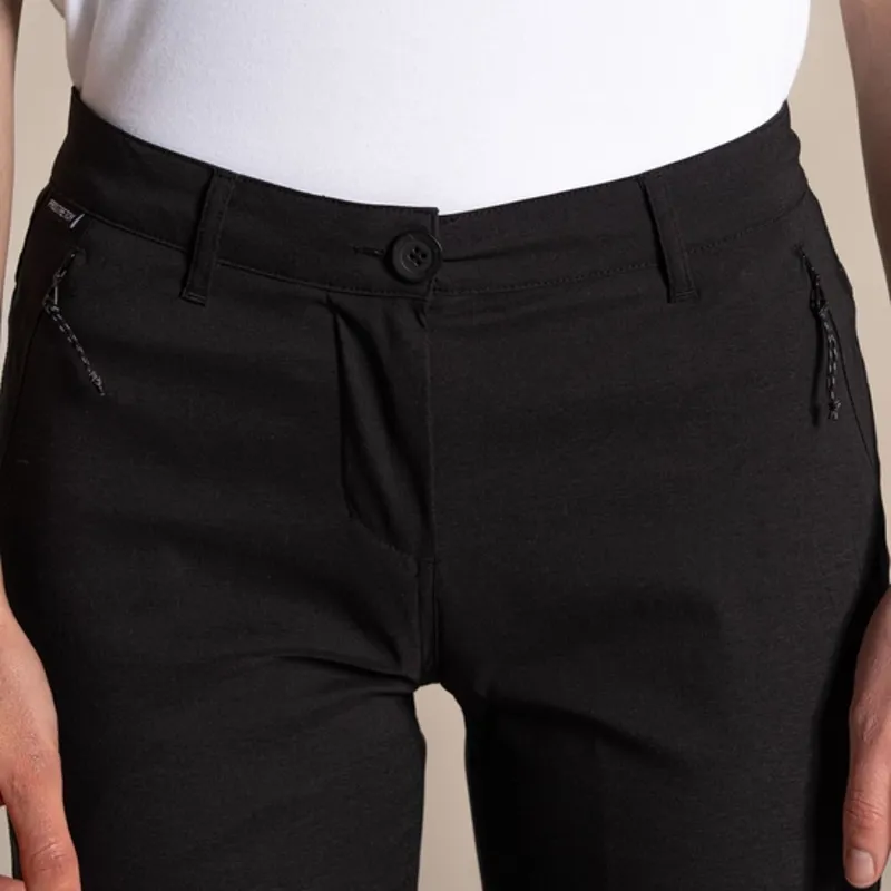 CRAGHOPPERS Women's Kiwi pro Stretch trousers in Black-4