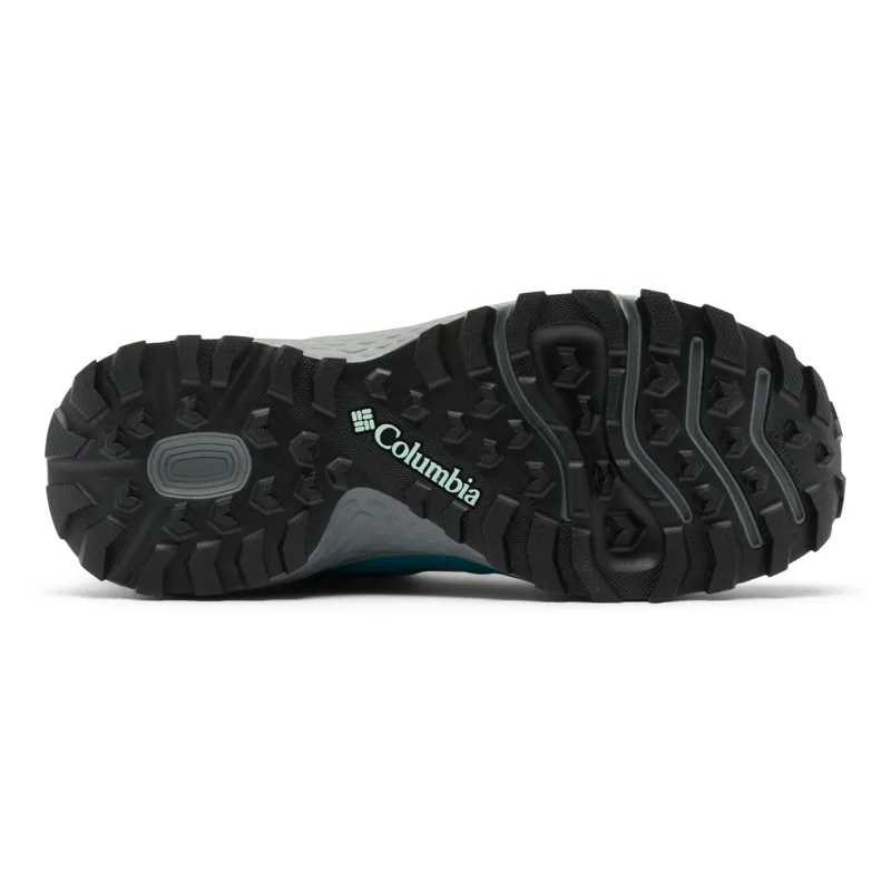 COLUMBIA Women's Peakfreak Rush II Outdry Waterproof shoe in Teal Chloride/Sea Ice-4