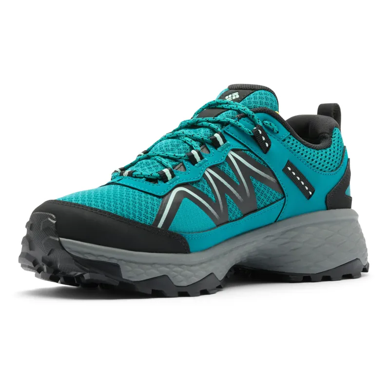 COLUMBIA Women's Peakfreak Rush II Outdry Waterproof shoe in Teal Chloride/Sea Ice-1