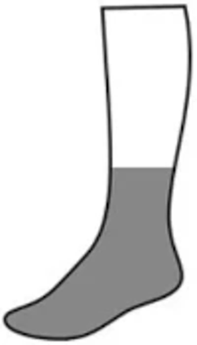 BRIDGEDALE T2 Ultra Light Merino Sport 3/4 socks in Denim-2