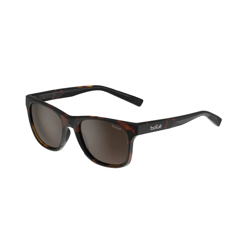 BOLLE Esteem Medium Dark Tortoise Matte - Brown Polarized