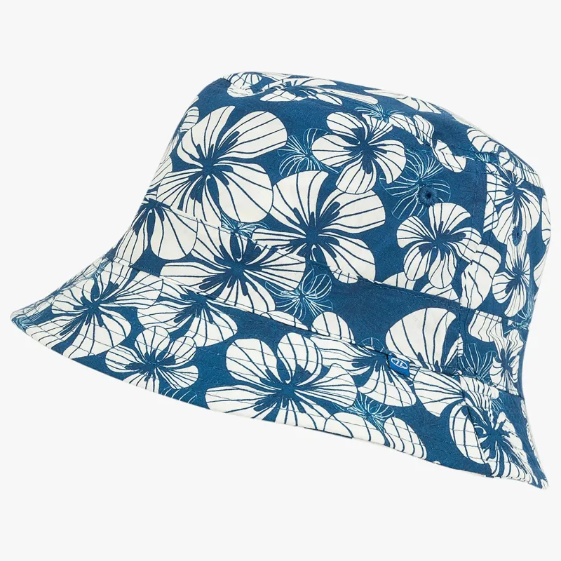 HIGHLANDER Sun Hat in Blue Flowers