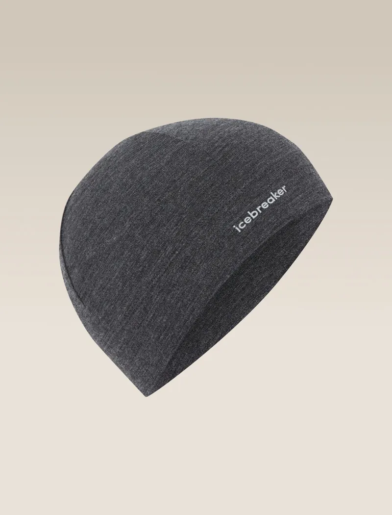 ICEBREAKER Oasis 200 Merino Wool Beanie in Jet Heather-1