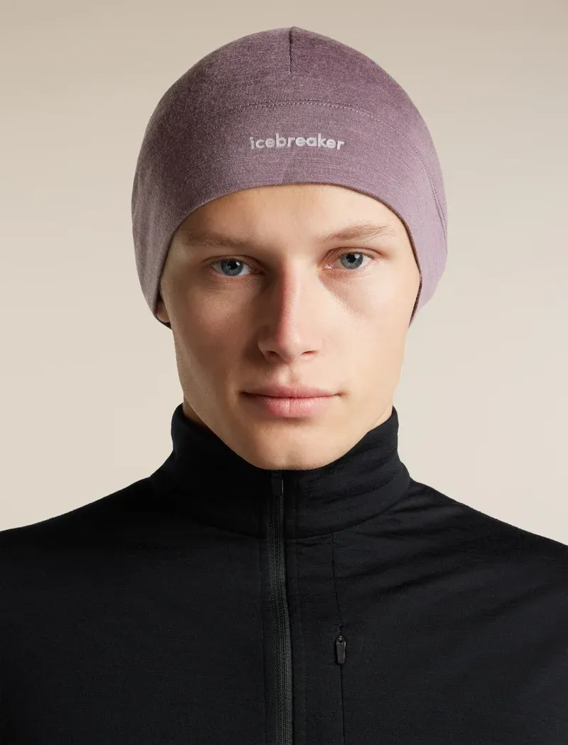 ICEBREAKER Oasis 200 Merino Wool Beanie in Grey Plum