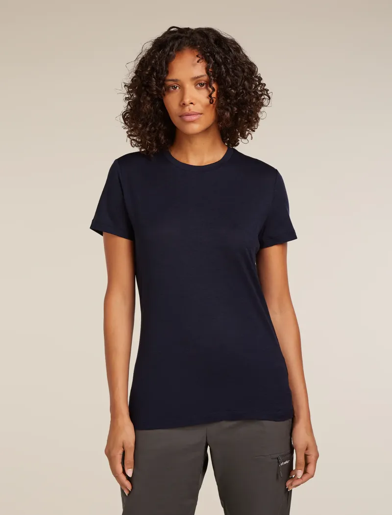 ICEBREAKER Women's Merino 150 Tech Lite T-Shirt in Midnight Navy