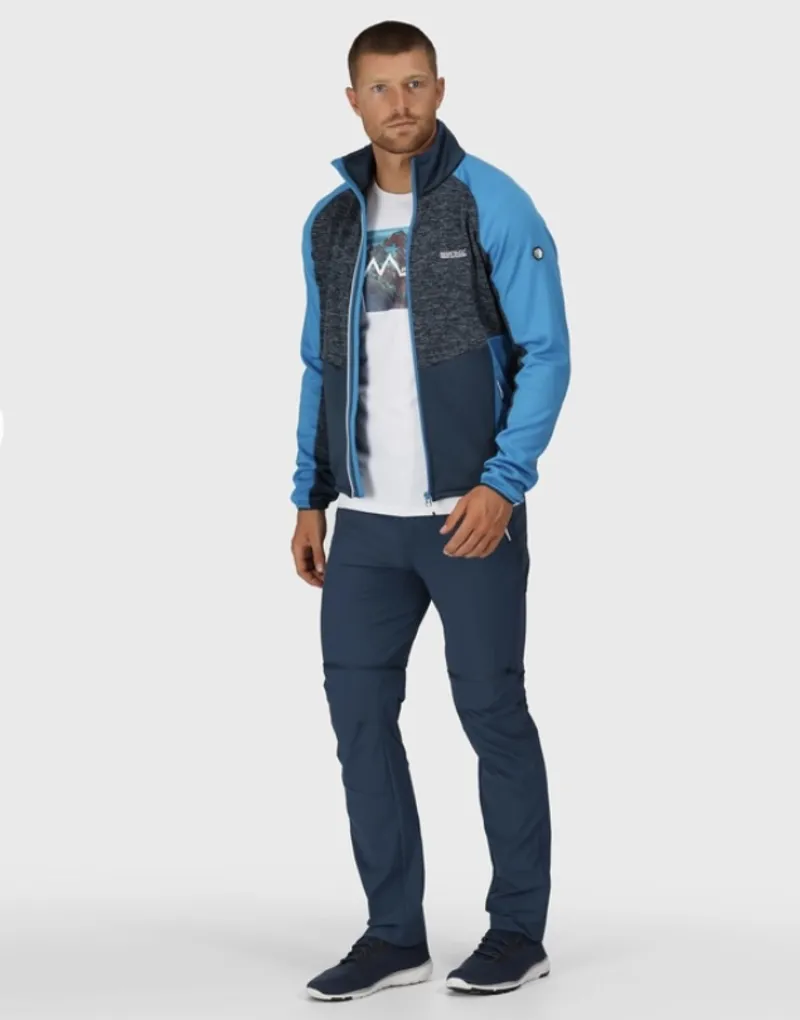 Regatta Coladane Fleece in Indigo Blue/Blue Wing-2